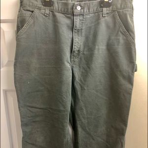 Carhartt Loose Fit Utility Work Pant 38x30 Moss